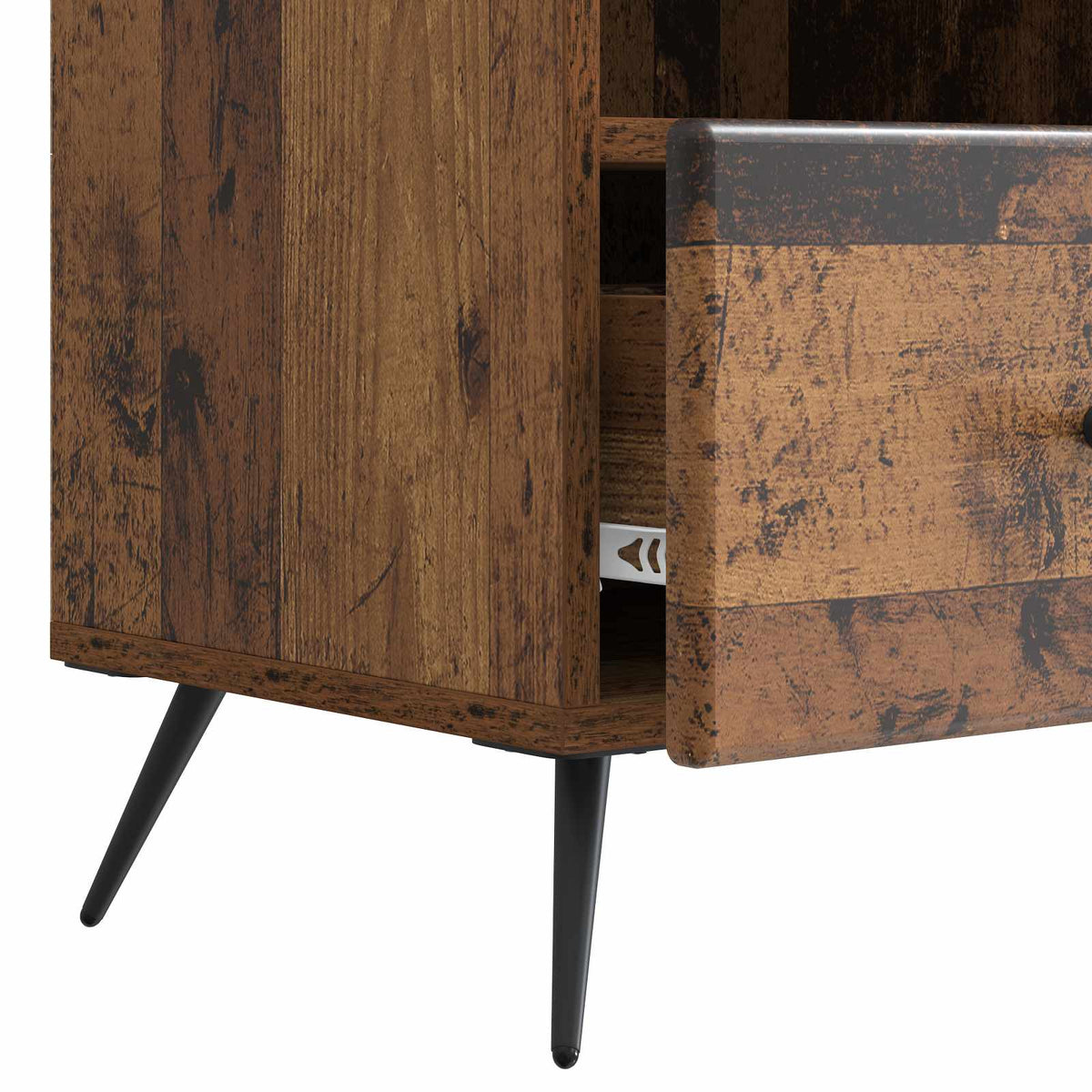 TV-Schränk Altholz 102 x 34,5 x 50 cm Holzwerkstoff