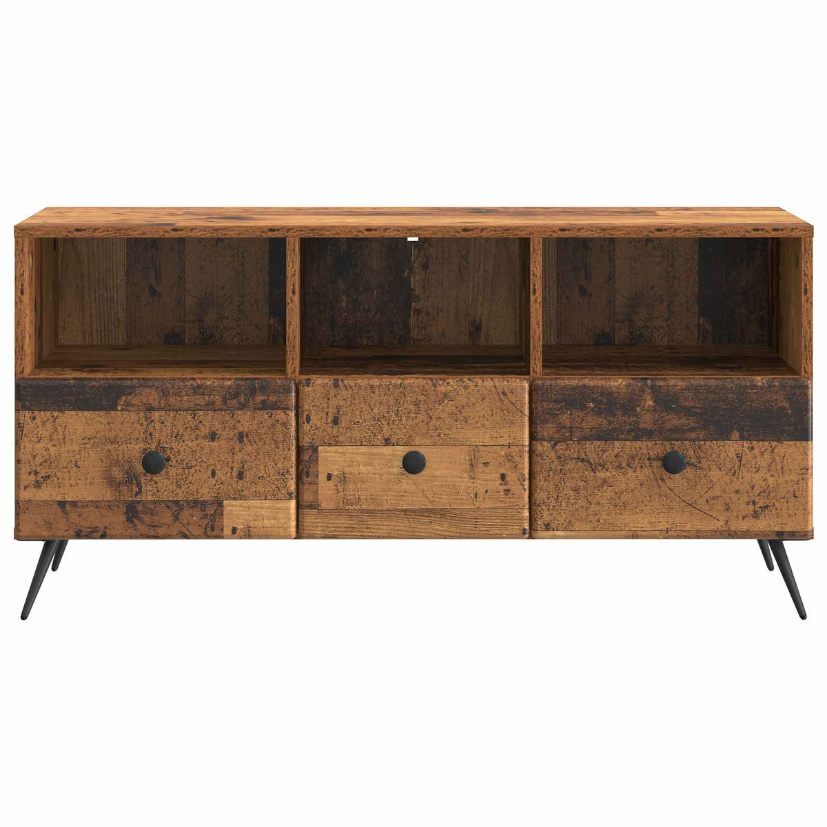 TV-Schränk Altholz 102 x 34,5 x 50 cm Holzwerkstoff