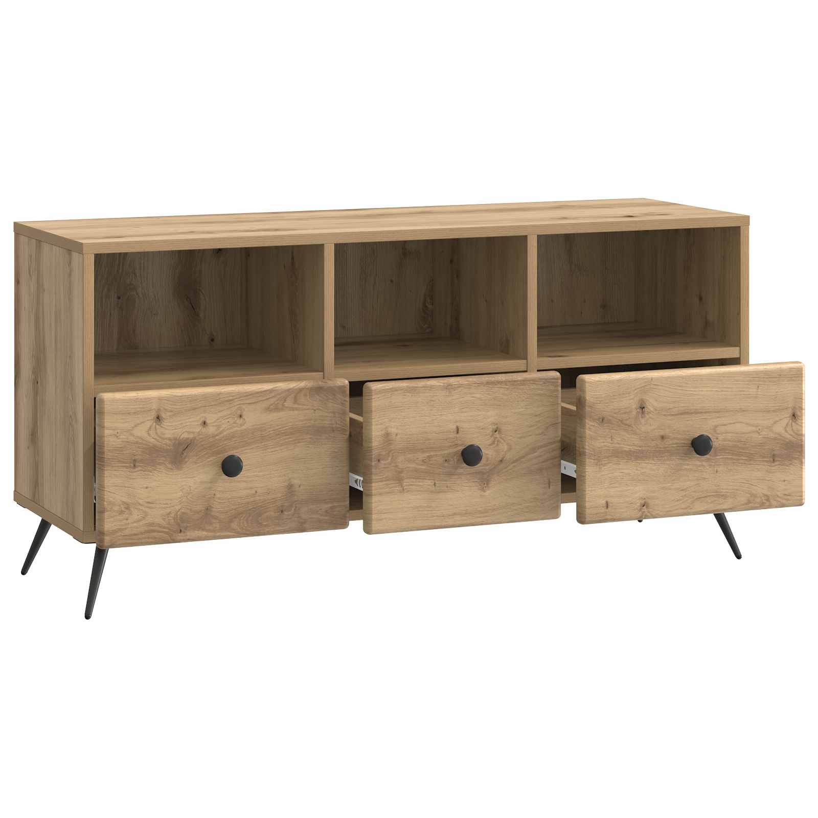TV-Schränk 102 x 34,5 x 50 cm Artisan-Eiche Holzwerkstoff