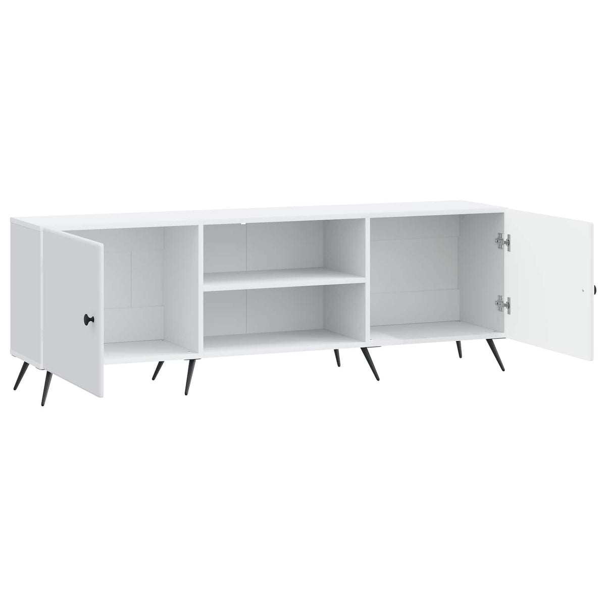 TV-Schränk 150 x 31 x 50 cm Weiß Holzwerkstoff