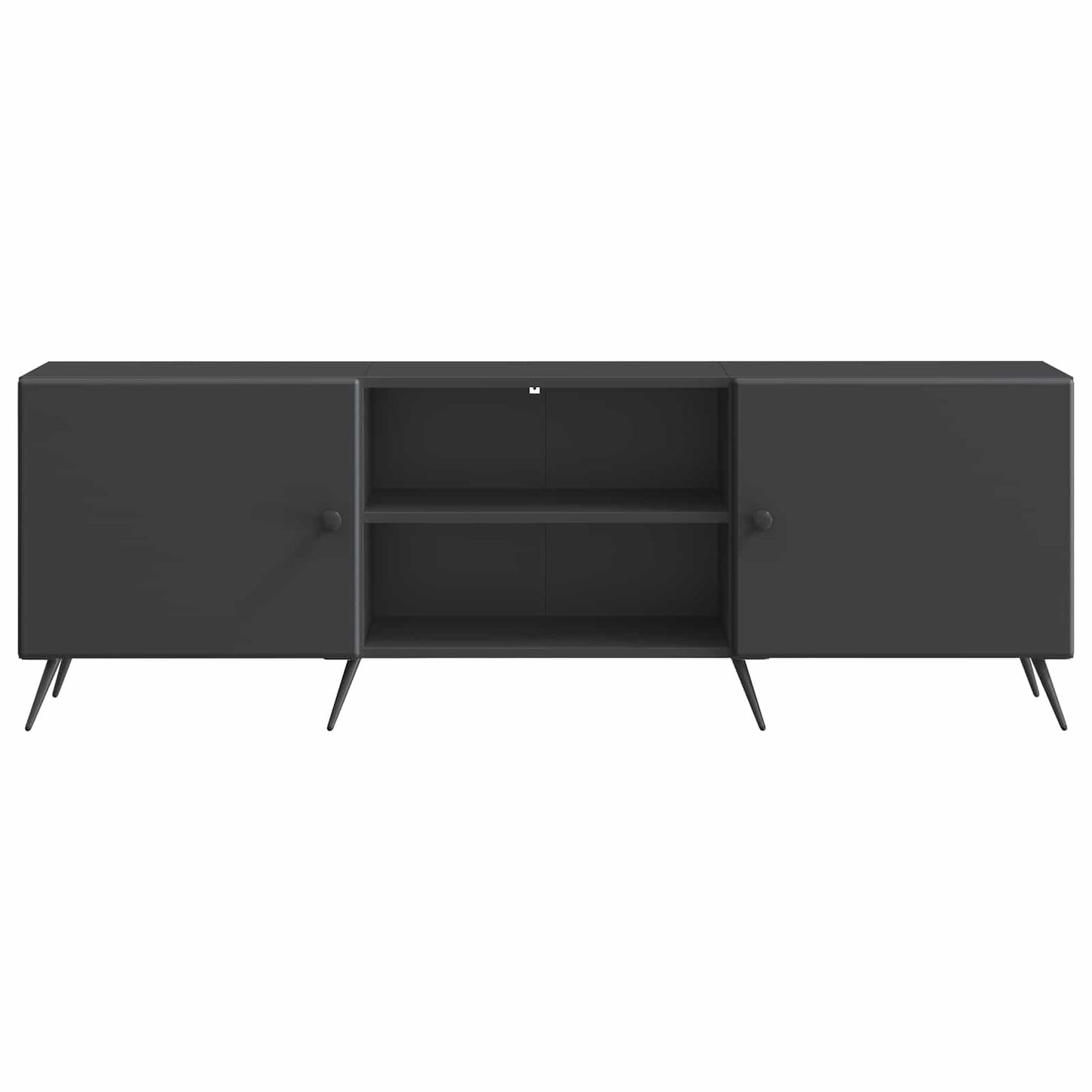 TV-Schränk 150 x 31 x 50 cm Schwarz Holzwerkstoff