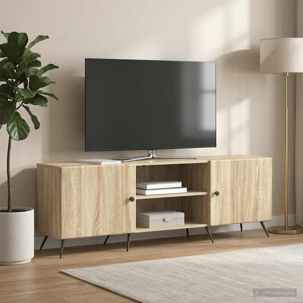 TV-Schränk 150 x 31 x 50 cm Sonoma-Eiche Holzwerkstoff
