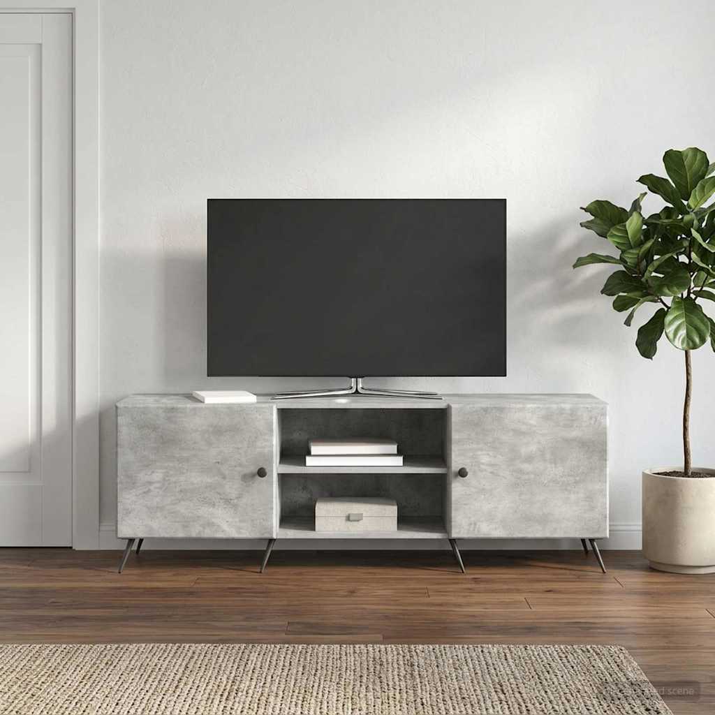 TV-Schränk 150 x 31 x 50 cm Betongrau Holzwerkstoff