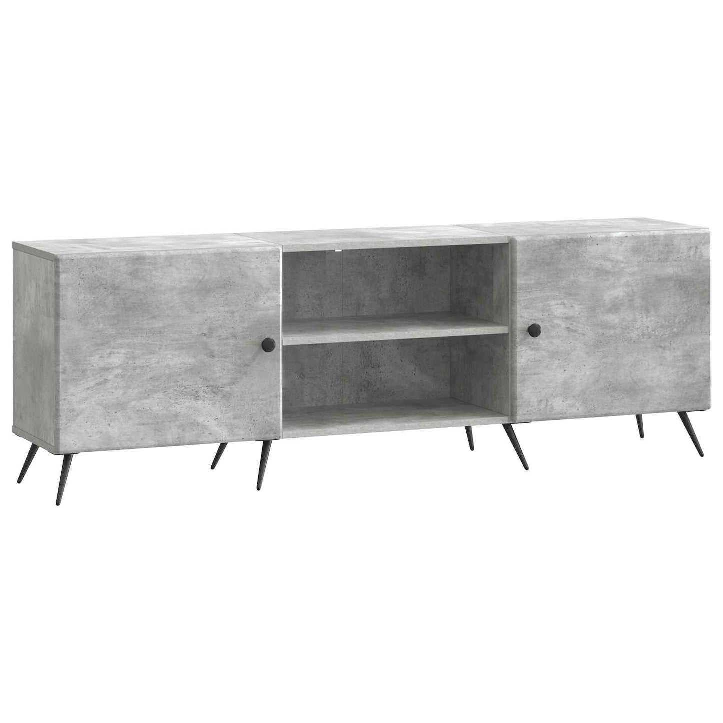 TV-Schränk 150 x 31 x 50 cm Betongrau Holzwerkstoff
