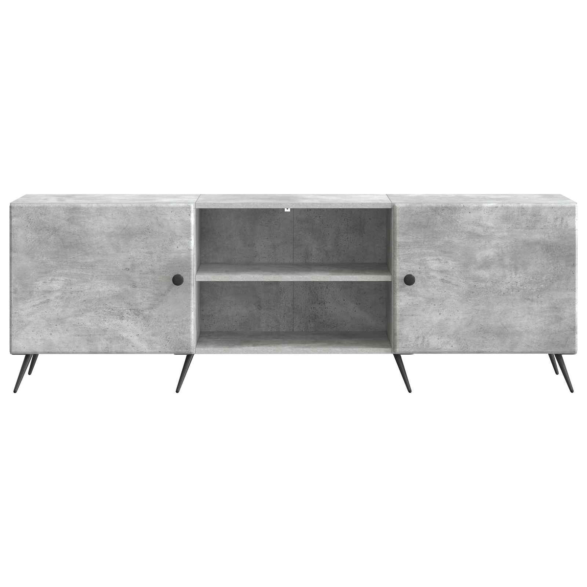 TV-Schränk 150 x 31 x 50 cm Betongrau Holzwerkstoff