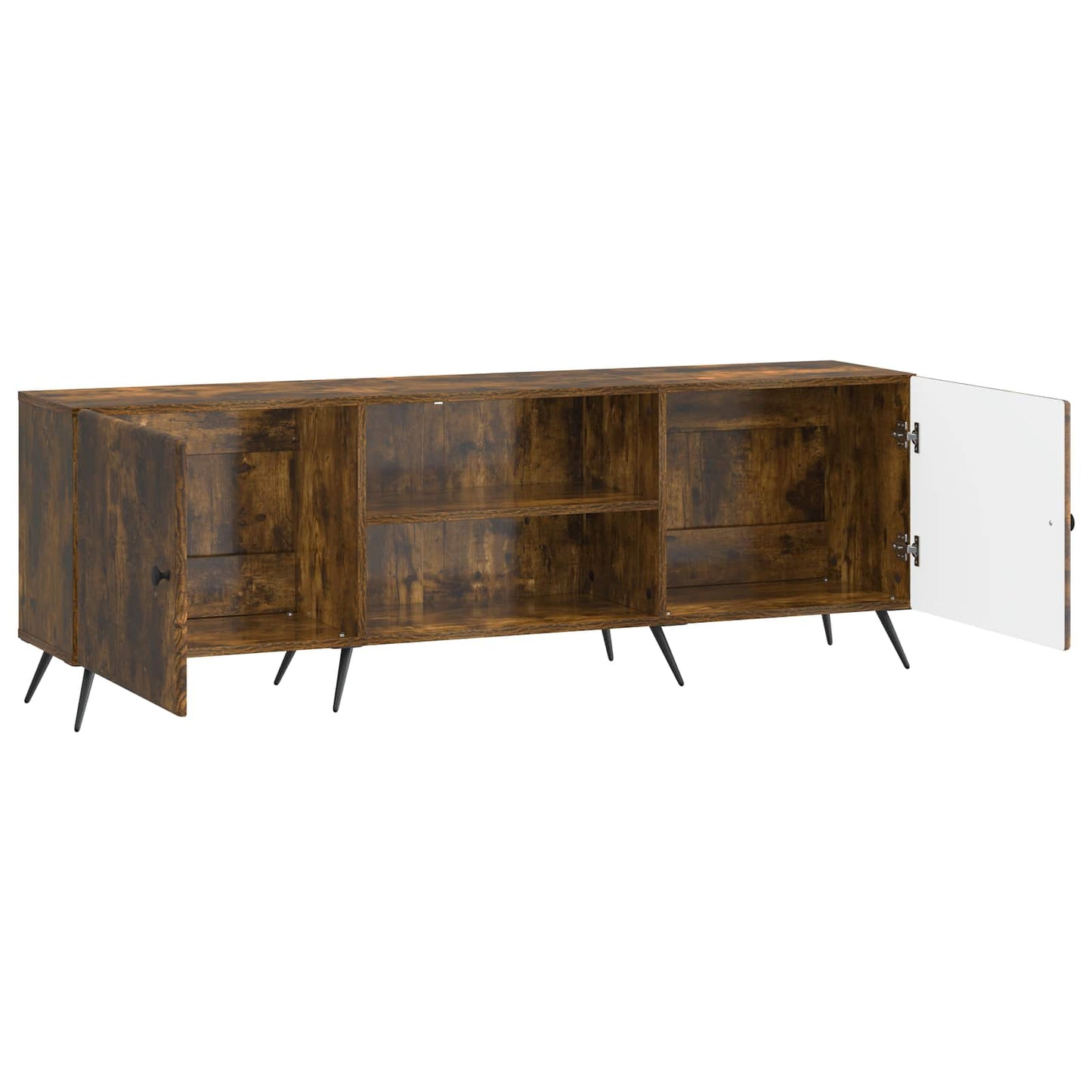TV-Schränk 150 x 31 x 50 cm Räuchereiche Holzwerkstoff