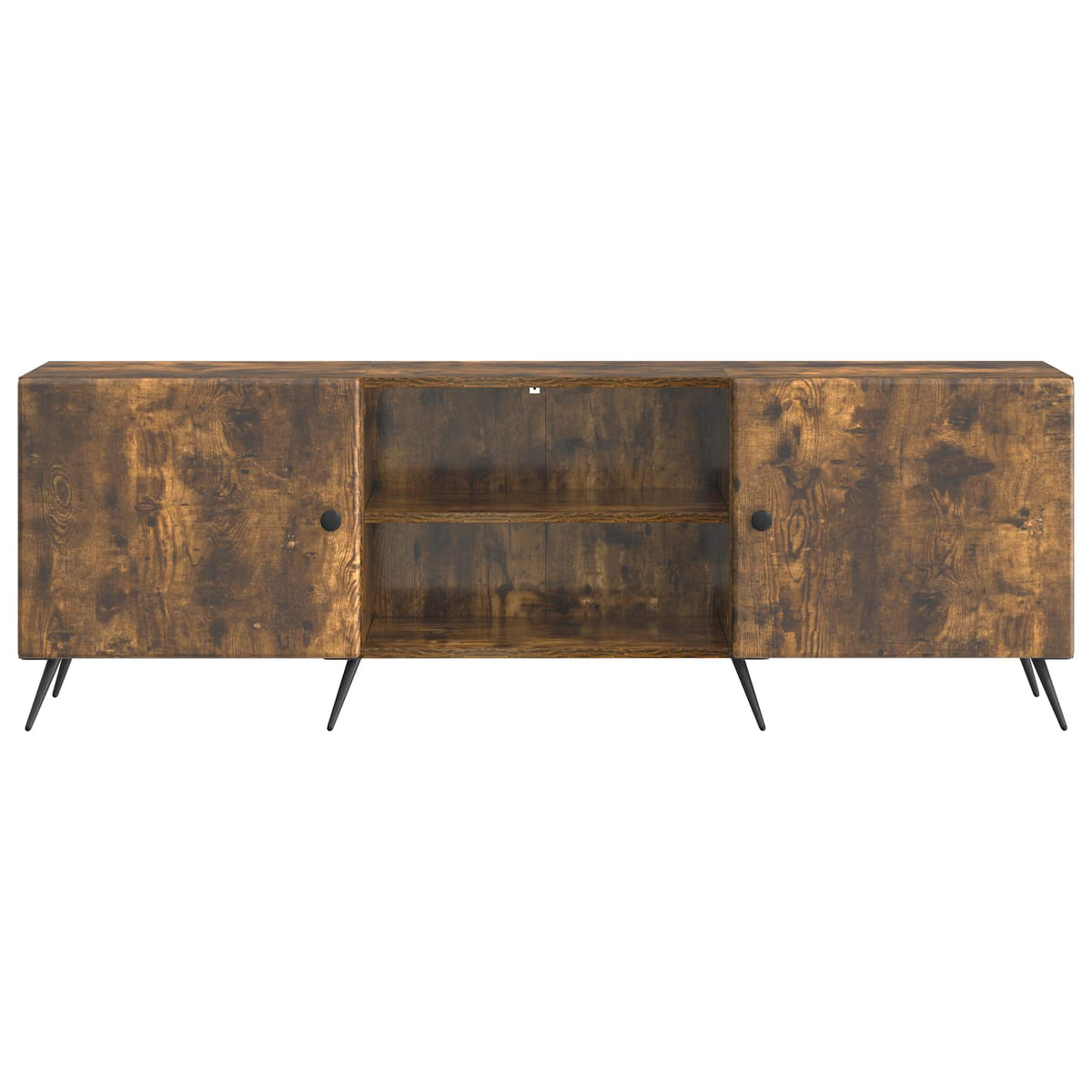 TV-Schränk 150 x 31 x 50 cm Räuchereiche Holzwerkstoff