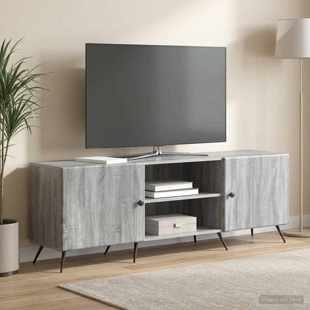 TV-Schränk 150 x 31 x 50 cm Sonoma-Grau Holzwerkstoff