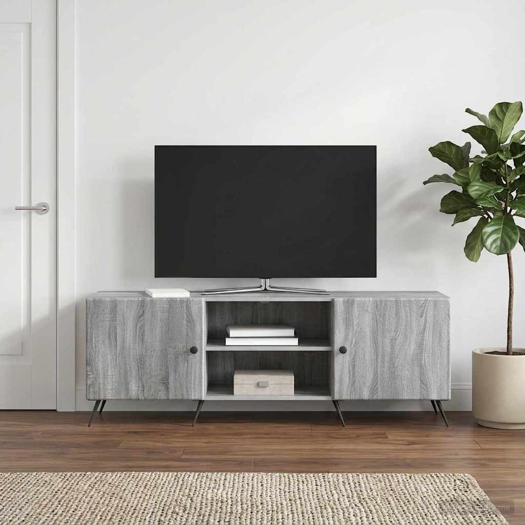 TV-Schränk 150 x 31 x 50 cm Sonoma-Grau Holzwerkstoff