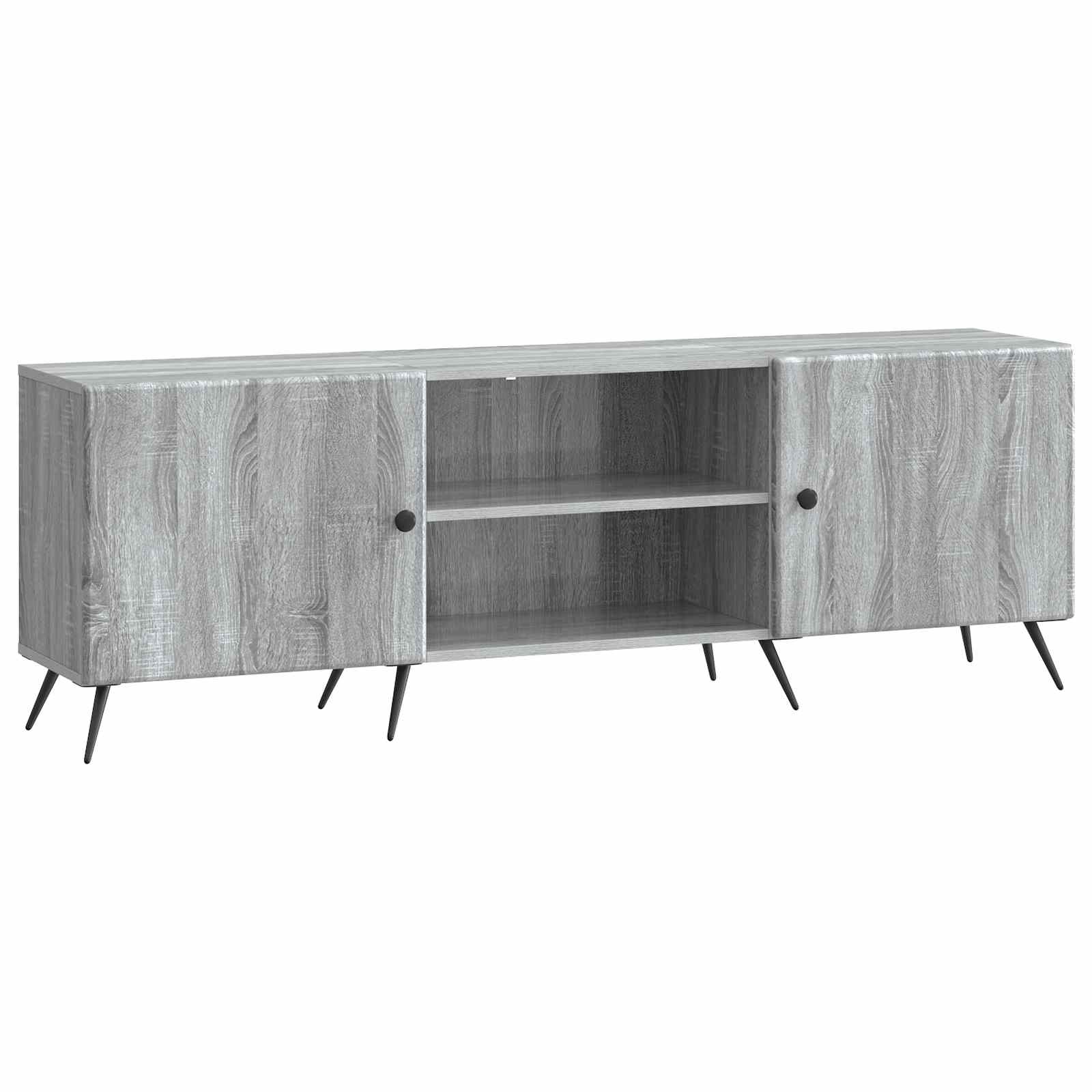 TV-Schränk 150 x 31 x 50 cm Sonoma-Grau Holzwerkstoff