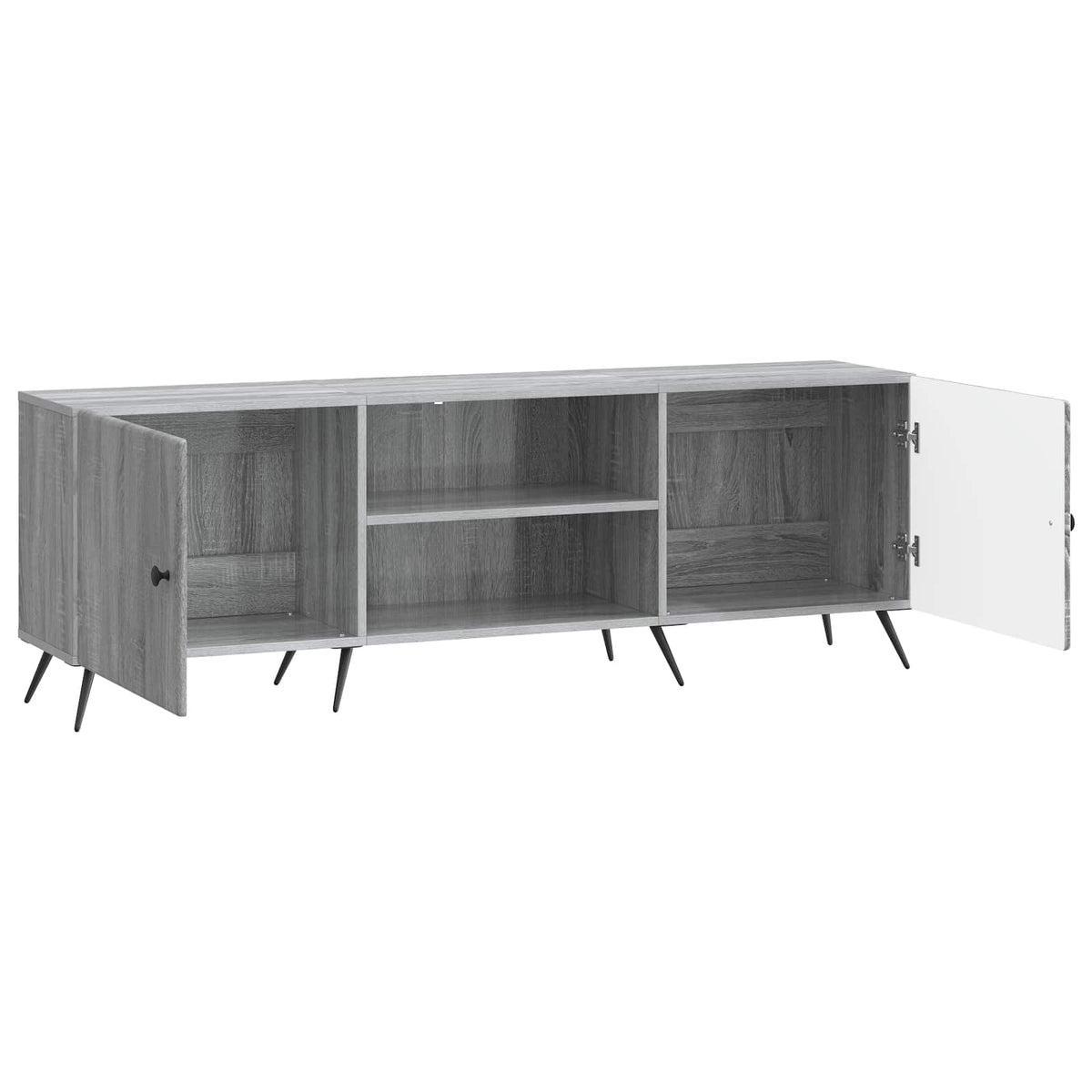 TV-Schränk 150 x 31 x 50 cm Sonoma-Grau Holzwerkstoff