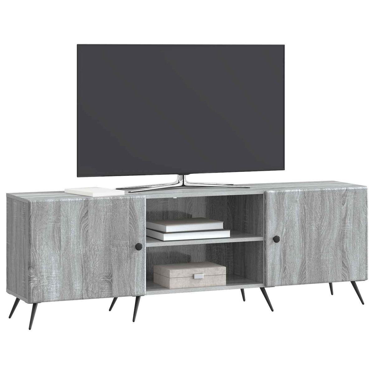 TV-Schränk 150 x 31 x 50 cm Sonoma-Grau Holzwerkstoff