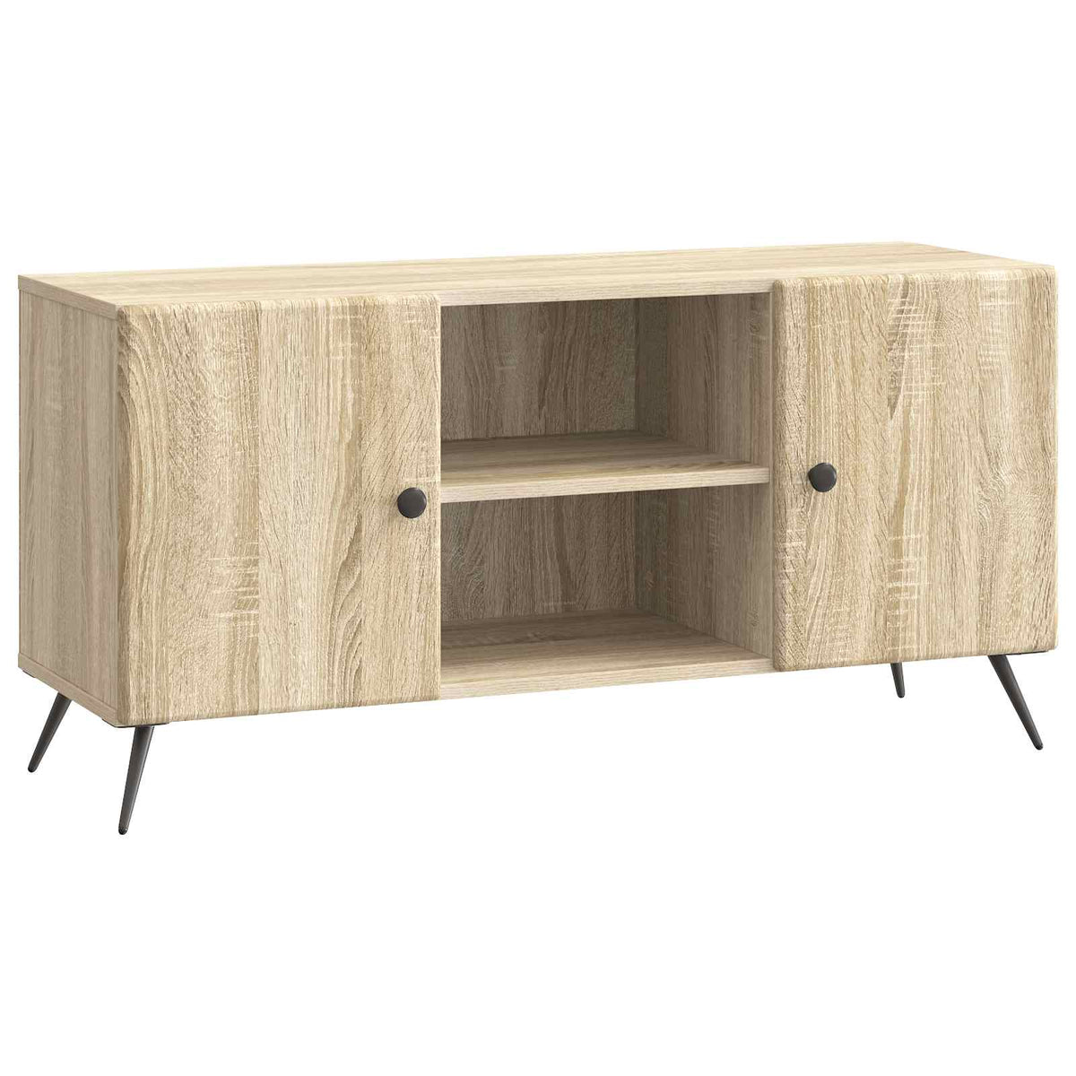 TV-Schränk 102 x 34,5 x 50 cm Sonoma-Eiche Holzwerkstoff
