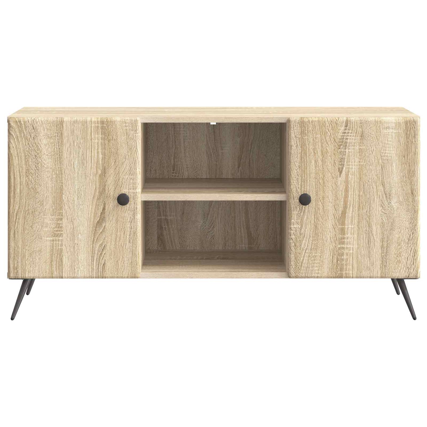 TV-Schränk 102 x 34,5 x 50 cm Sonoma-Eiche Holzwerkstoff