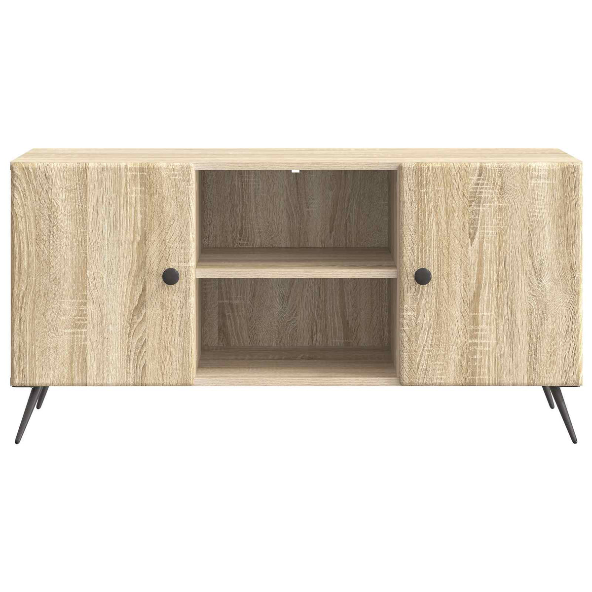 TV-Schränk 102 x 34,5 x 50 cm Sonoma-Eiche Holzwerkstoff