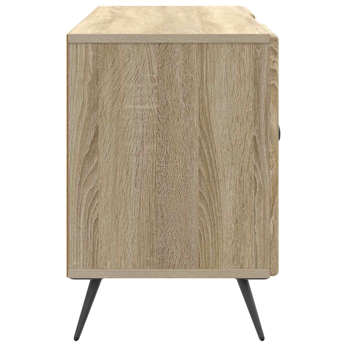 TV-Schränk 102 x 34,5 x 50 cm Sonoma-Eiche Holzwerkstoff