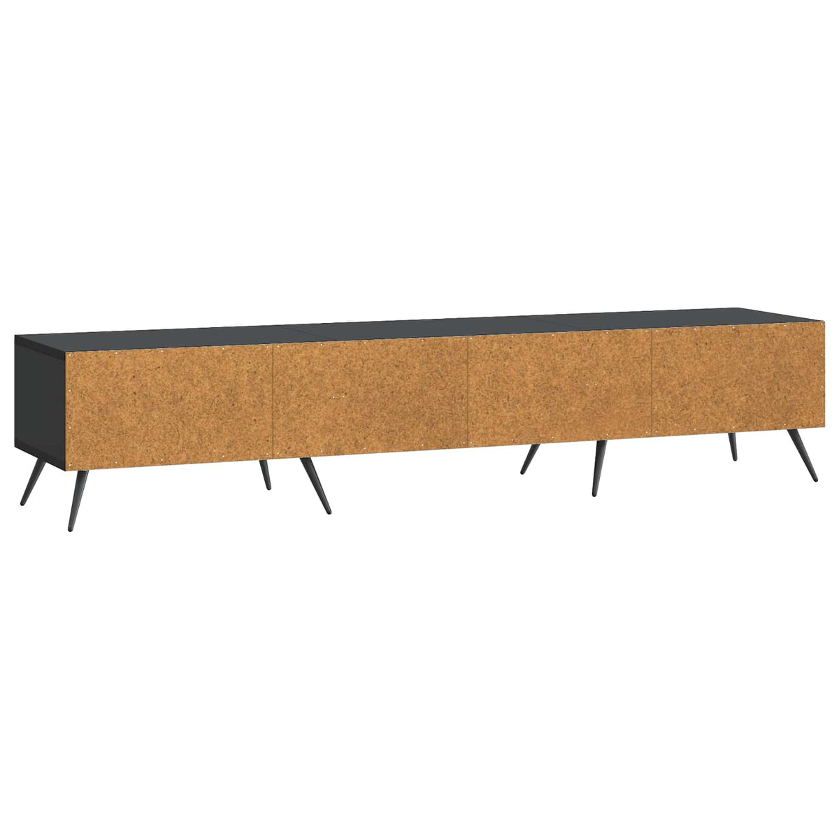 TV-Schränk Schwarz 147 x 34,5 x 30 cm Holzwerkstoff