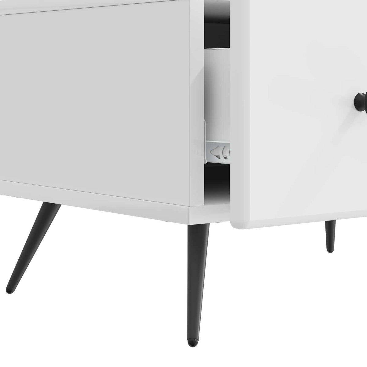 TV-Schränk Hochglanz Weiß 147 x 34,5 x 30 cm Holzwerkstoff