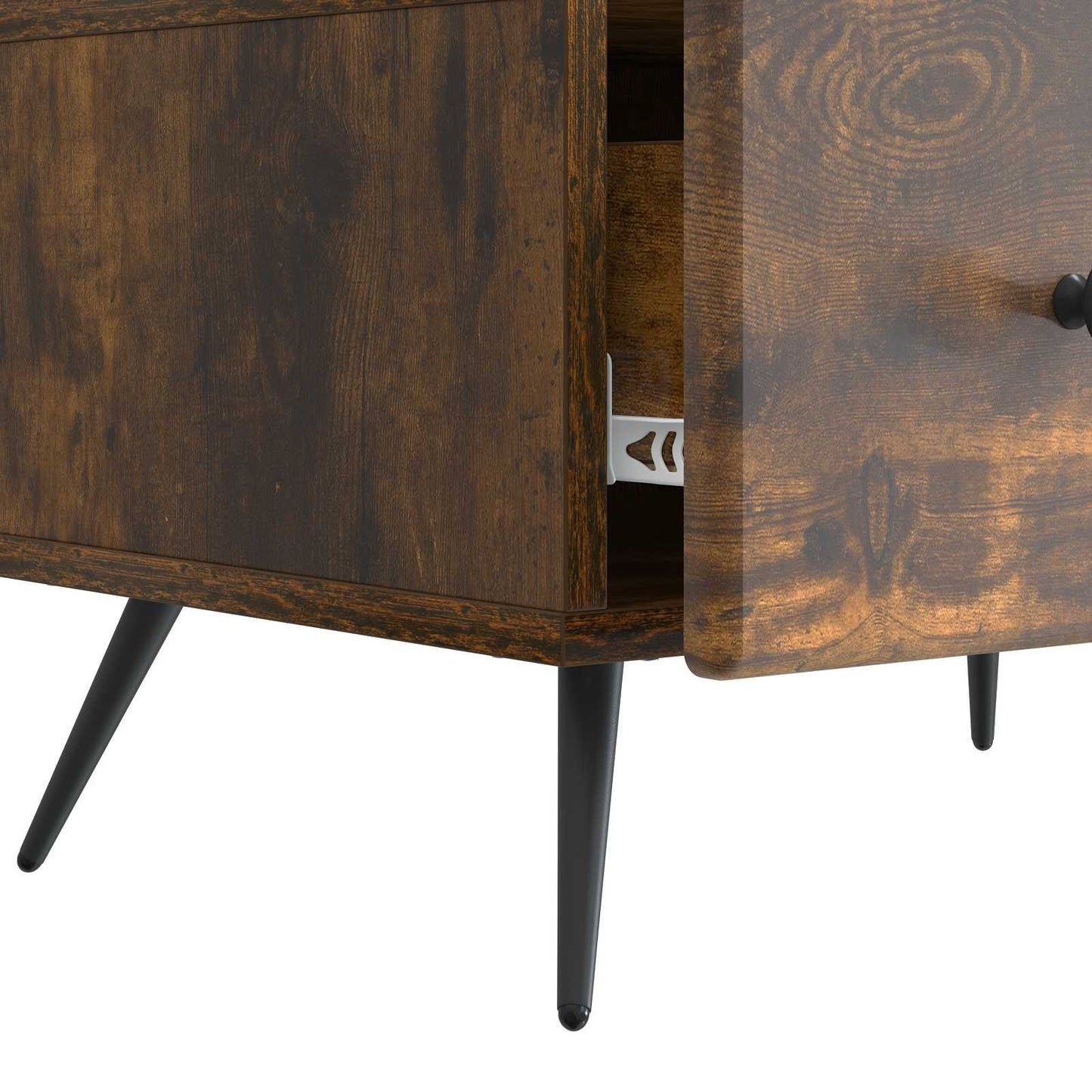TV-Schränk Geräucherte Eiche 147 x 34,5 x 30 cm Holzwerkstoff
