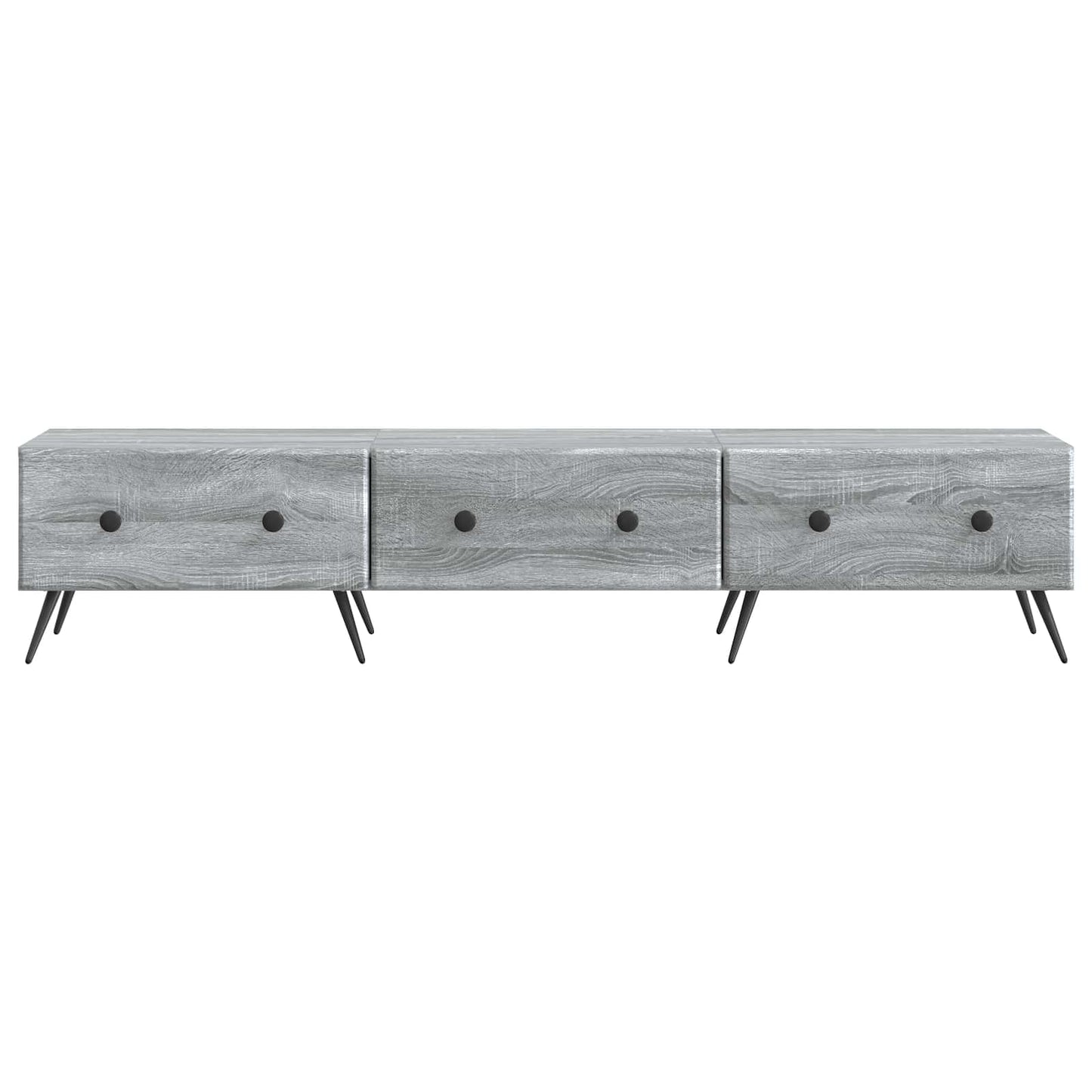 TV-Schränk Graues Sonoma 147 x 34,5 x 30 cm Holzwerkstoff