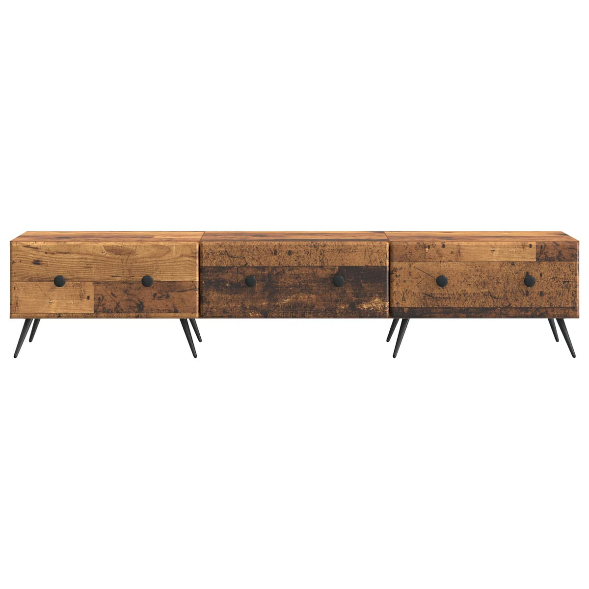 TV-Schränk Altholz 147 x 34,5 x 30 cm Holzwerkstoff