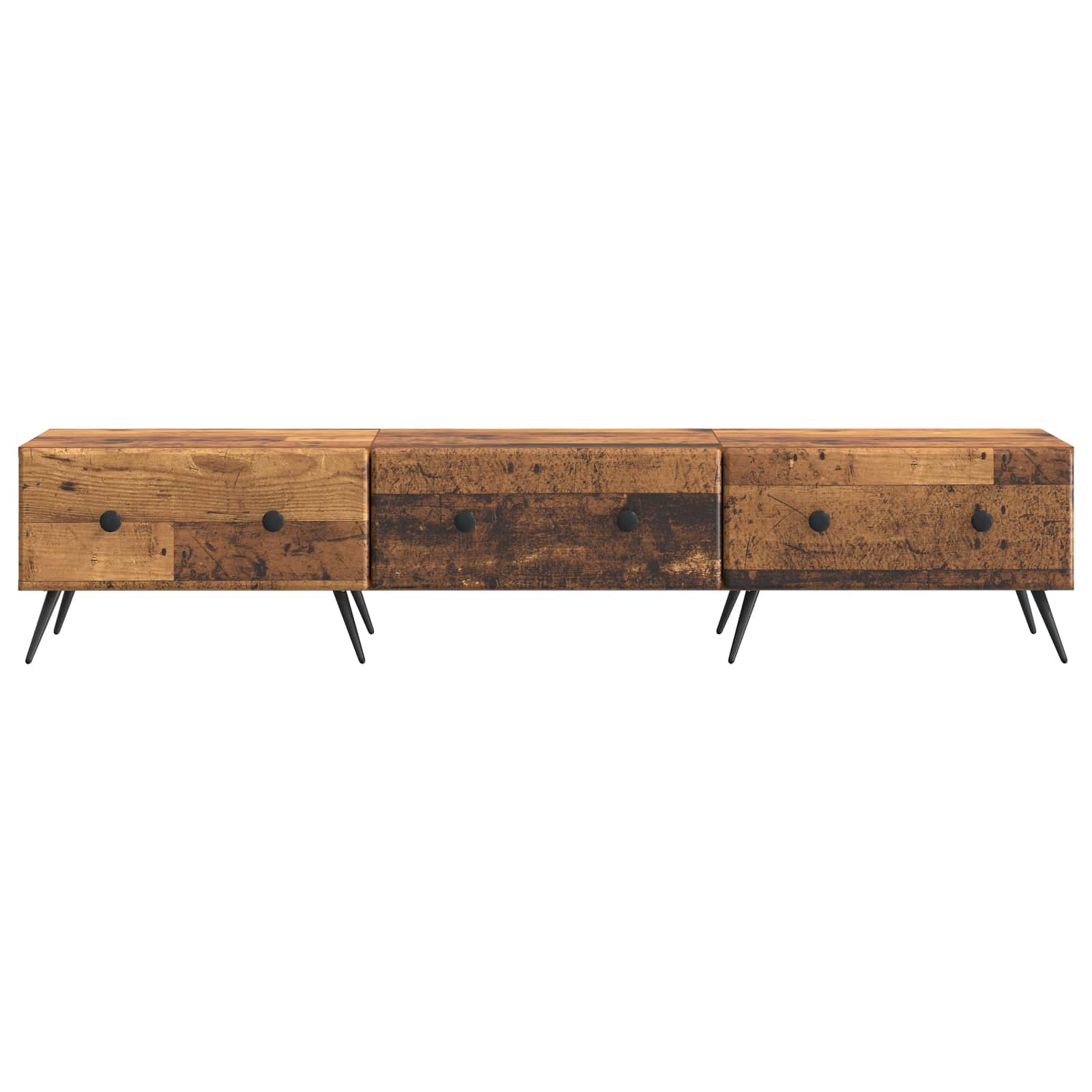 TV-Schränk Altholz 147 x 34,5 x 30 cm Holzwerkstoff