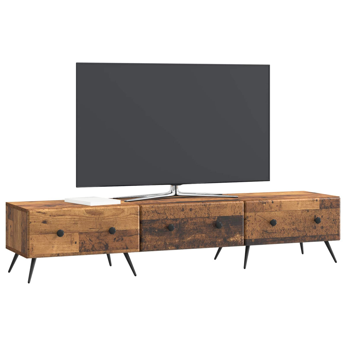 TV-Schränk Altholz 147 x 34,5 x 30 cm Holzwerkstoff