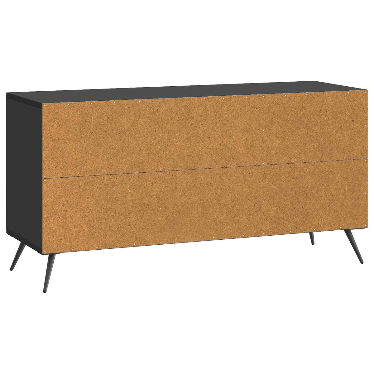 TV-Schränk Schwarz 99 x 34,5 x 50 cm Holzwerkstoff