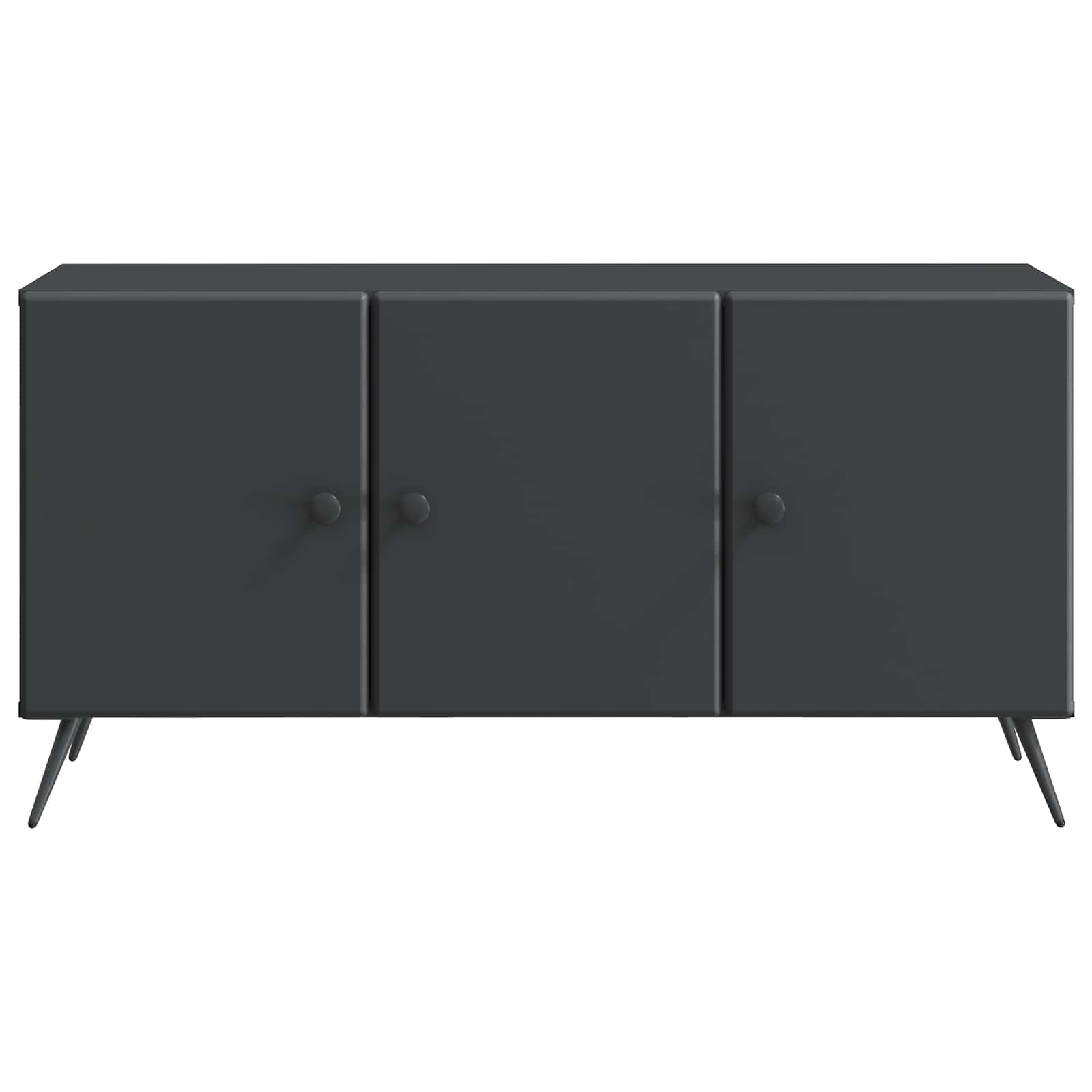 TV-Schränk Schwarz 99 x 34,5 x 50 cm Holzwerkstoff