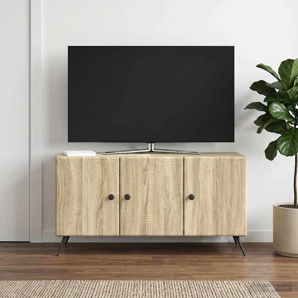 TV-Schränk Sonoma-Eiche 99 x 34,5 x 50 cm Holzwerkstoff