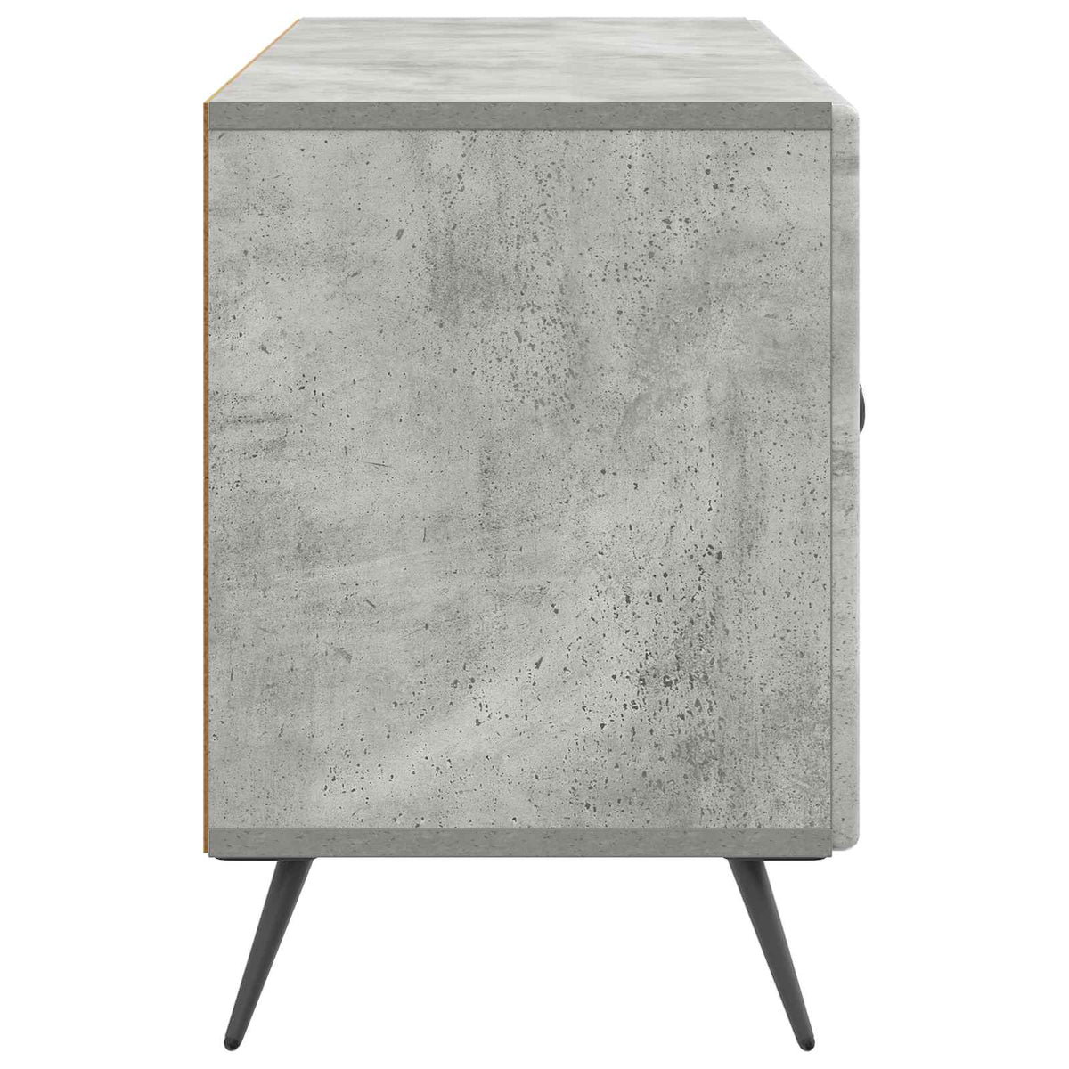 TV-Schränk Betongrau 99 x 34,5 x 50 cm Holzwerkstoff