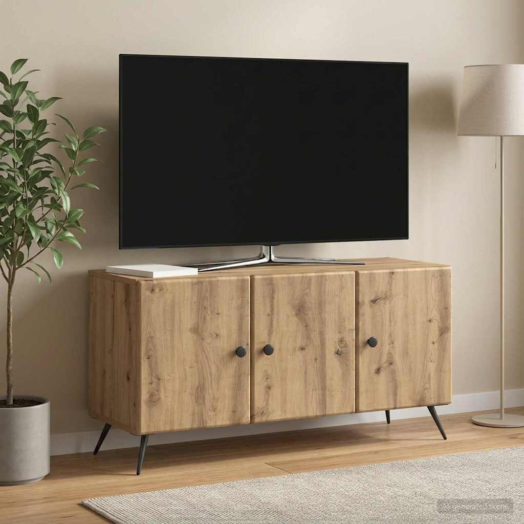 TV-Schränk 99 x 34,5 x 50 cm Artisan-Eiche Holzwerkstoff