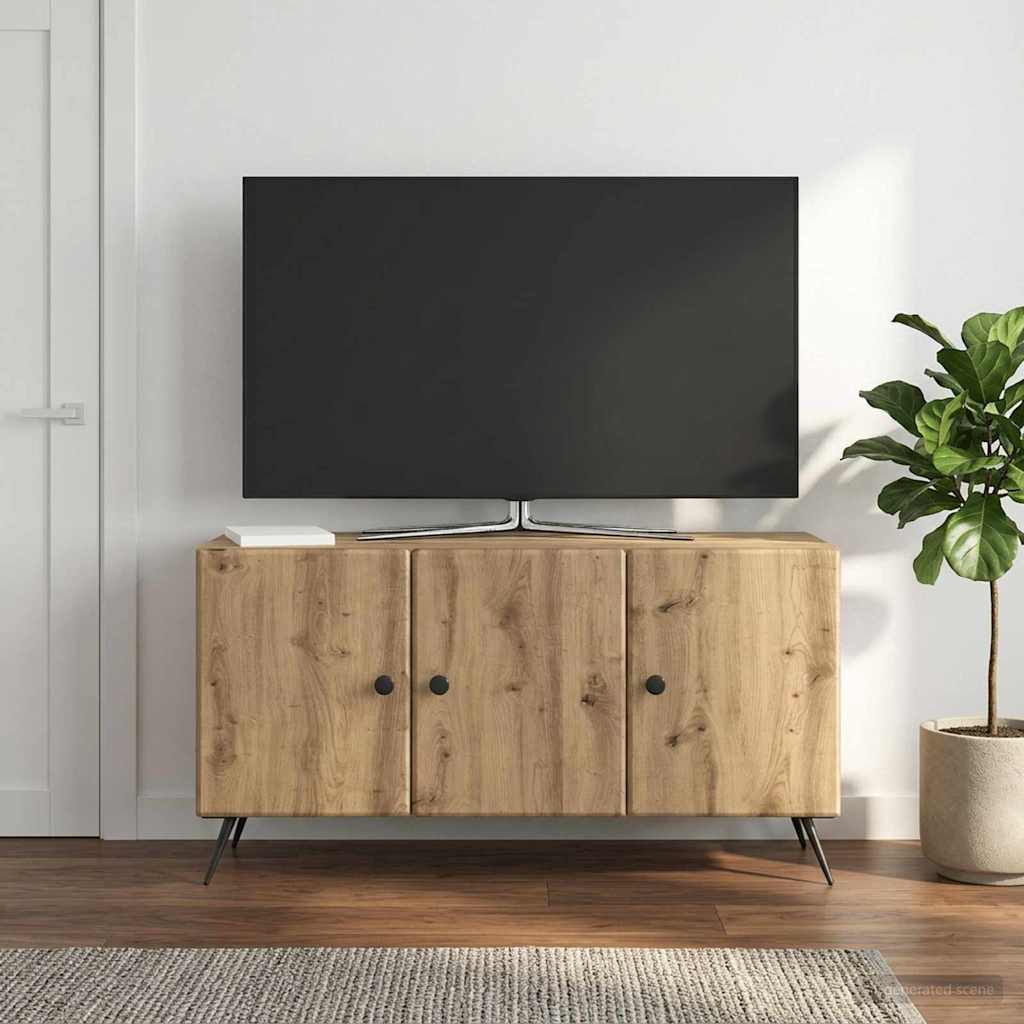 TV-Schränk 99 x 34,5 x 50 cm Artisan-Eiche Holzwerkstoff