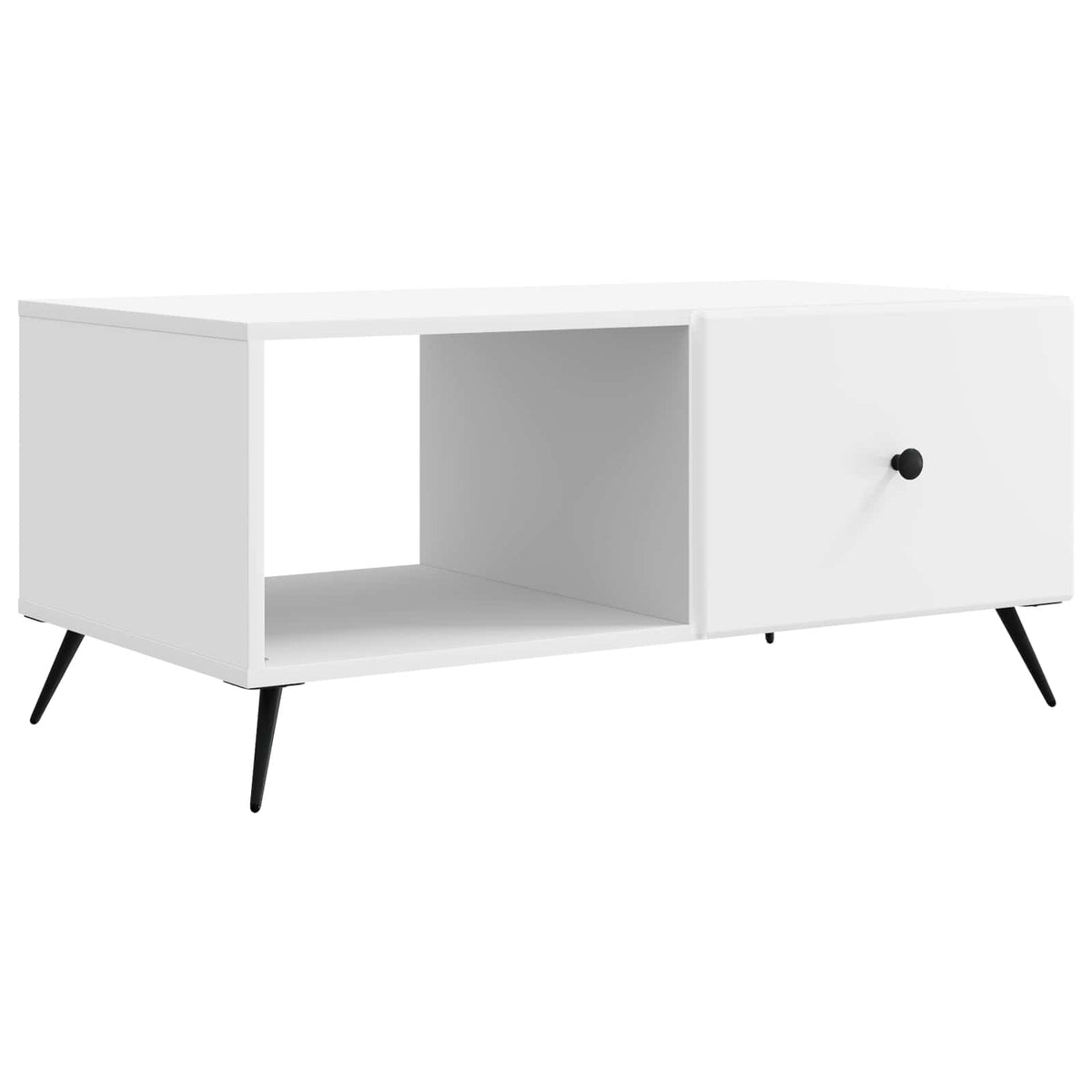 Couchtisch Weiß 90 x 50 x 40 cm Holzwerkstoff