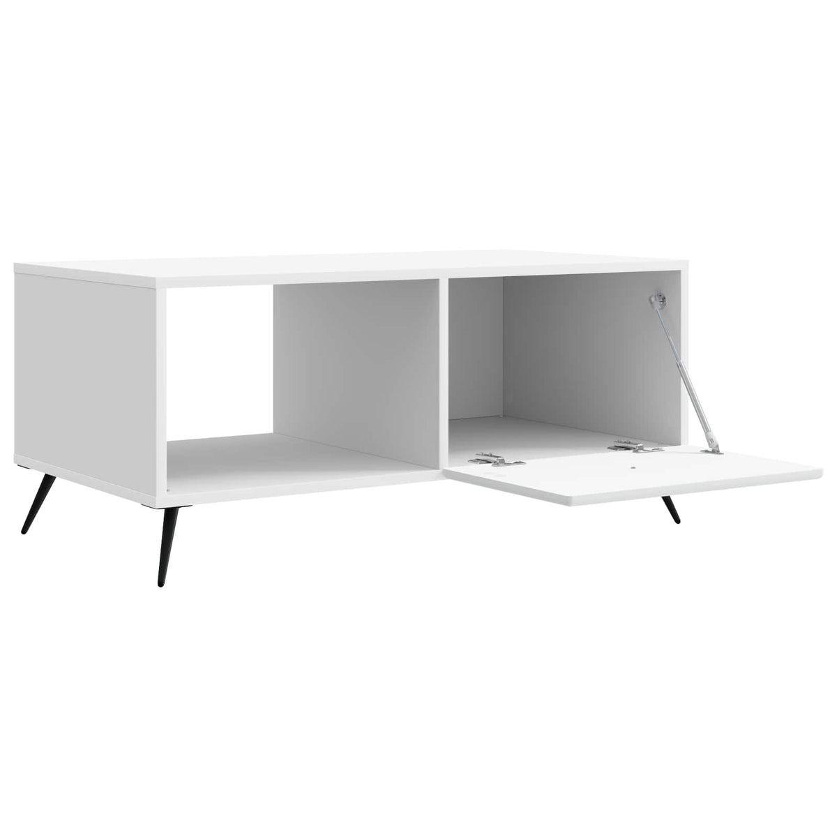 Couchtisch Weiß 90 x 50 x 40 cm Holzwerkstoff