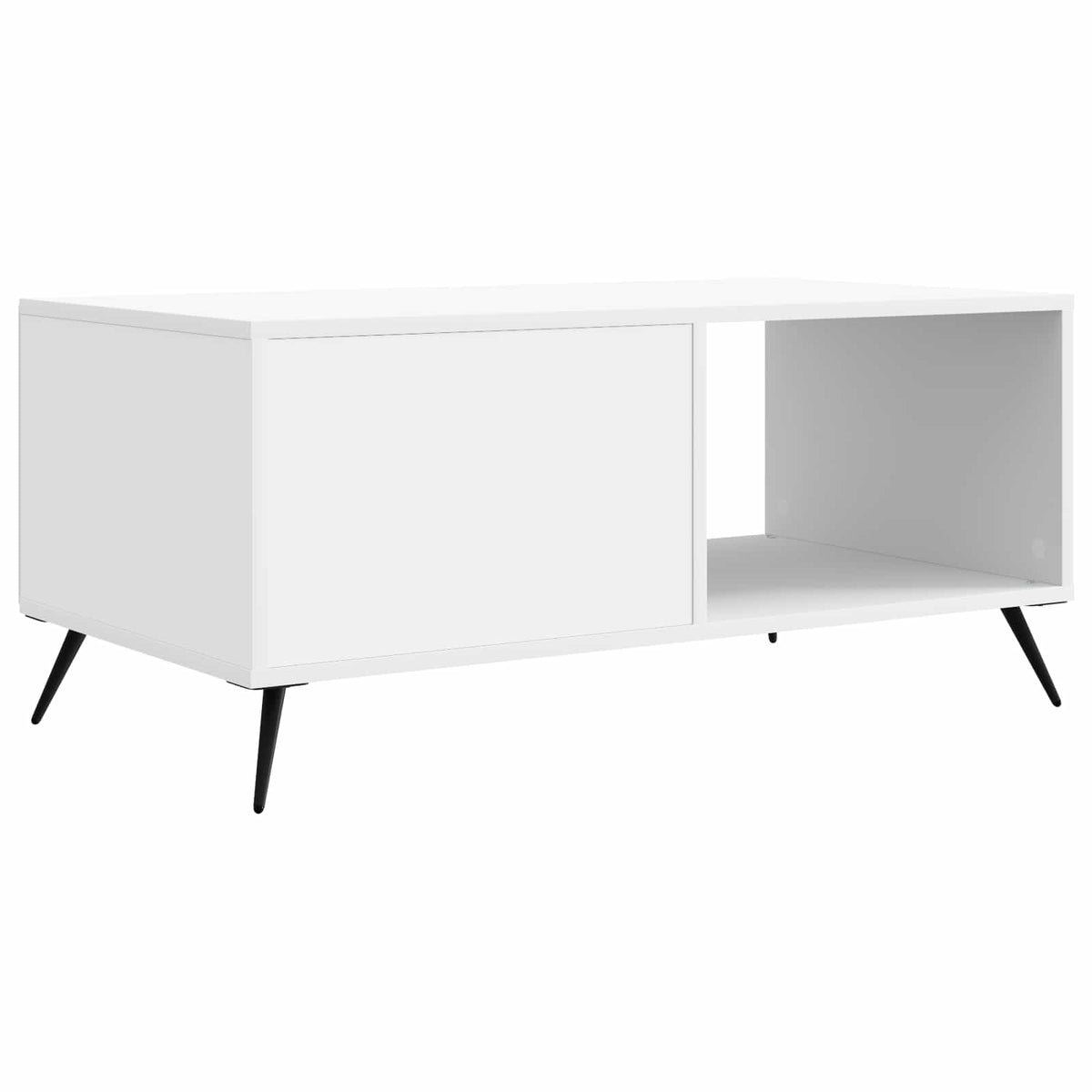 Couchtisch Weiß 90 x 50 x 40 cm Holzwerkstoff