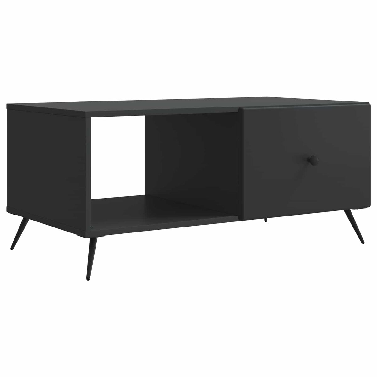 Couchtisch Schwarz 90 x 50 x 40 cm Holzwerkstoff