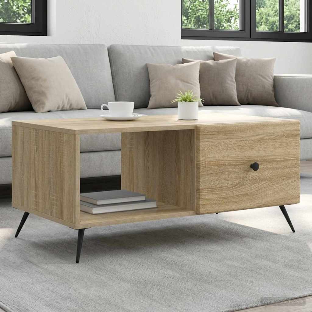 Couchtisch Sonoma-Eiche 90 x 50 x 40 cm Holzwerkstoff