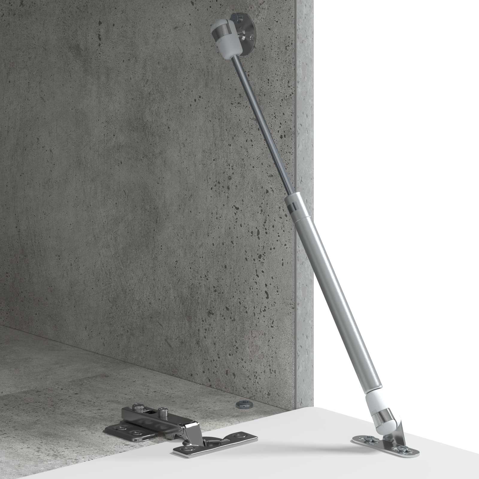 Couchtisch Betongrau 90 x 50 x 40 cm Holzwerkstoff
