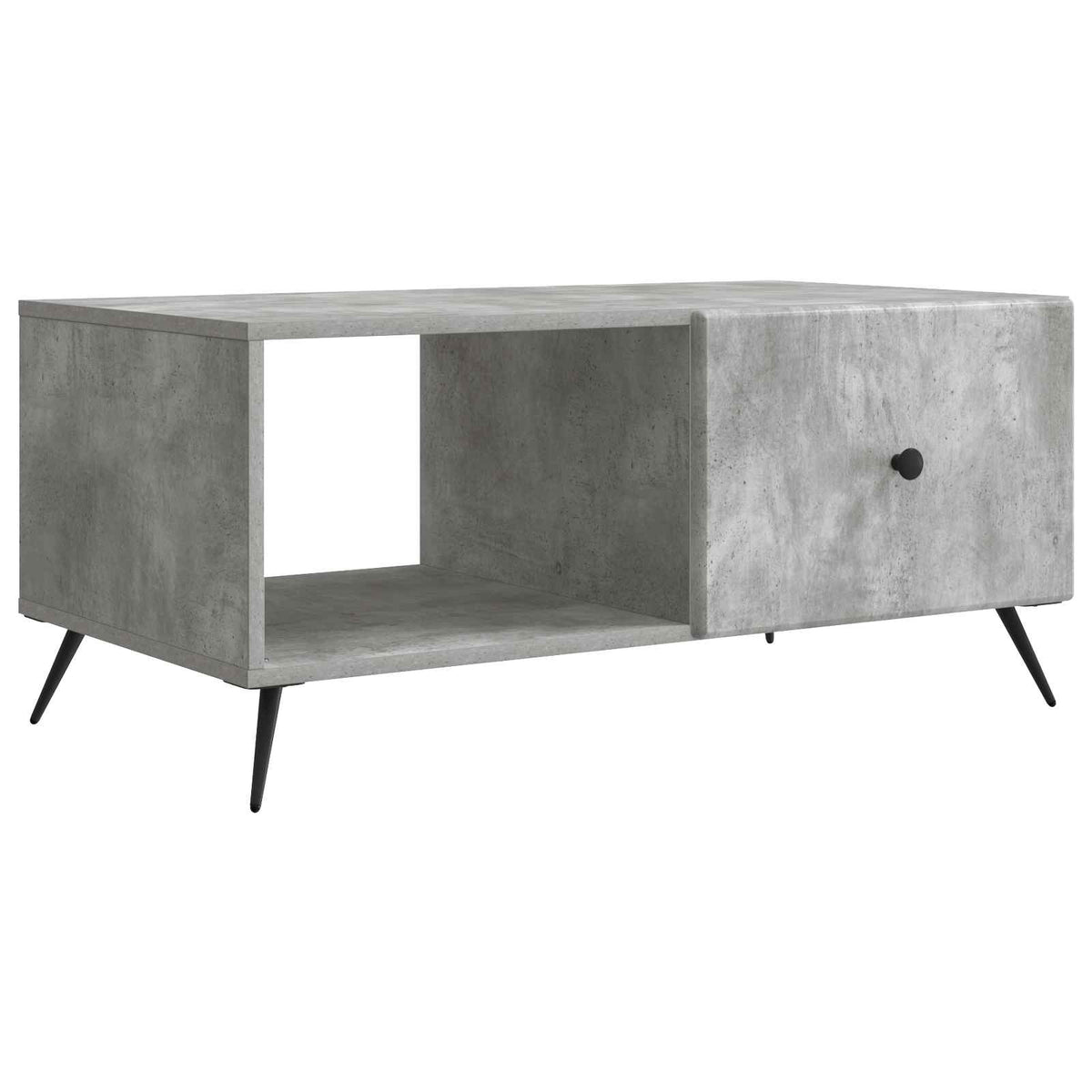 Couchtisch Betongrau 90 x 50 x 40 cm Holzwerkstoff