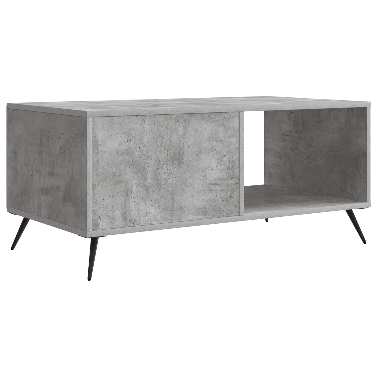 Couchtisch Betongrau 90 x 50 x 40 cm Holzwerkstoff