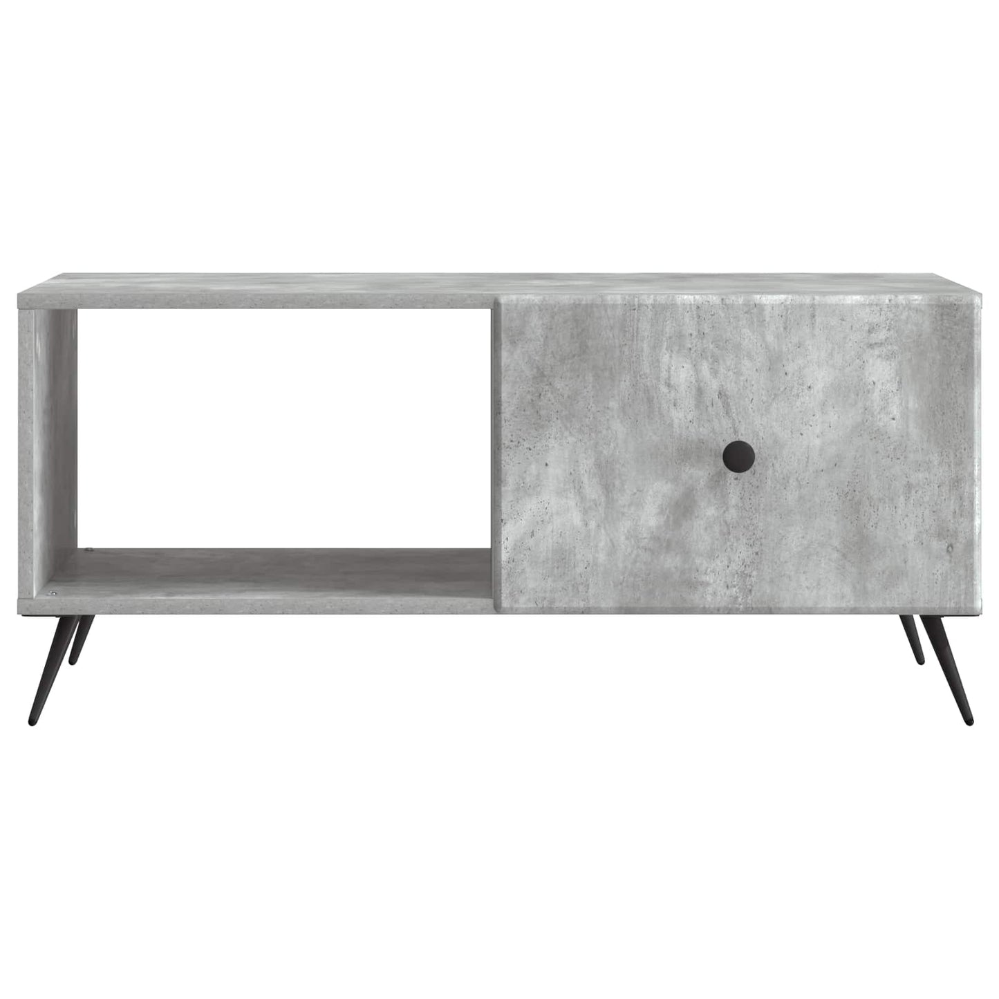 Couchtisch Betongrau 90 x 50 x 40 cm Holzwerkstoff