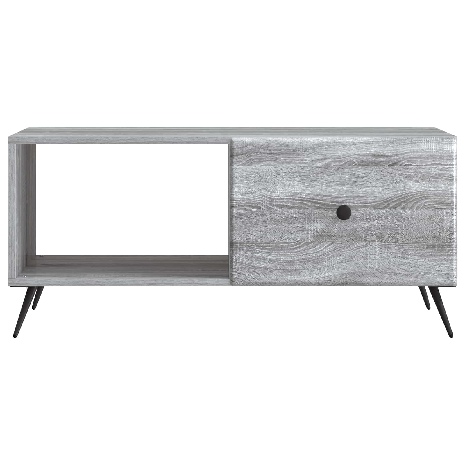 Couchtisch Sonoma-Grau 90 x 50 x 40 cm Holzwerkstoff
