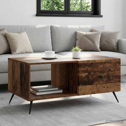 Couchtisch Altholz 90 x 50 x 40 cm Holzwerkstoff