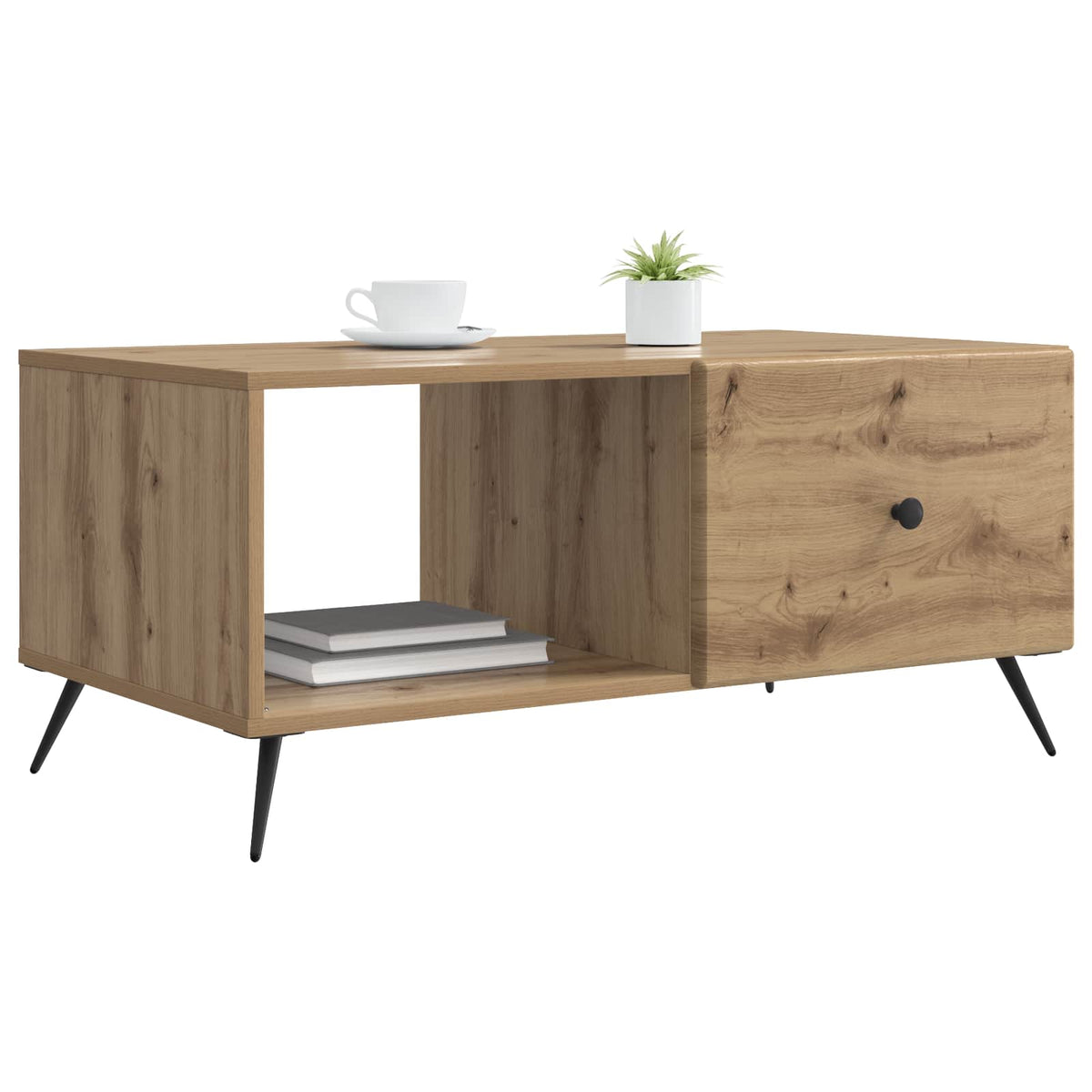Couchtisch Artisan-Eiche 90 x 50 x 40 cm Holzwerkstoff