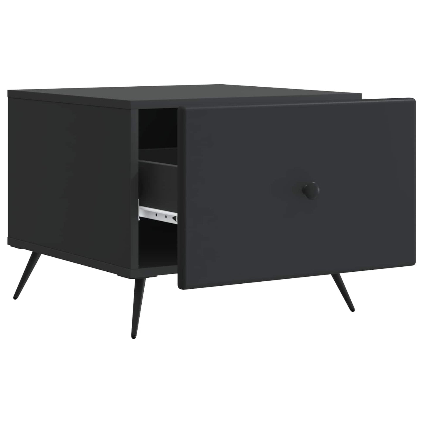 Couchtisch Schwarz 49 x 50 x 40 cm Holzwerkstoff