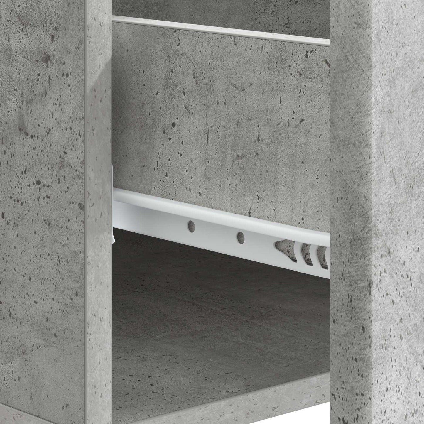 Couchtisch Betongrau 49 x 50 x 40 cm Holzwerkstoff