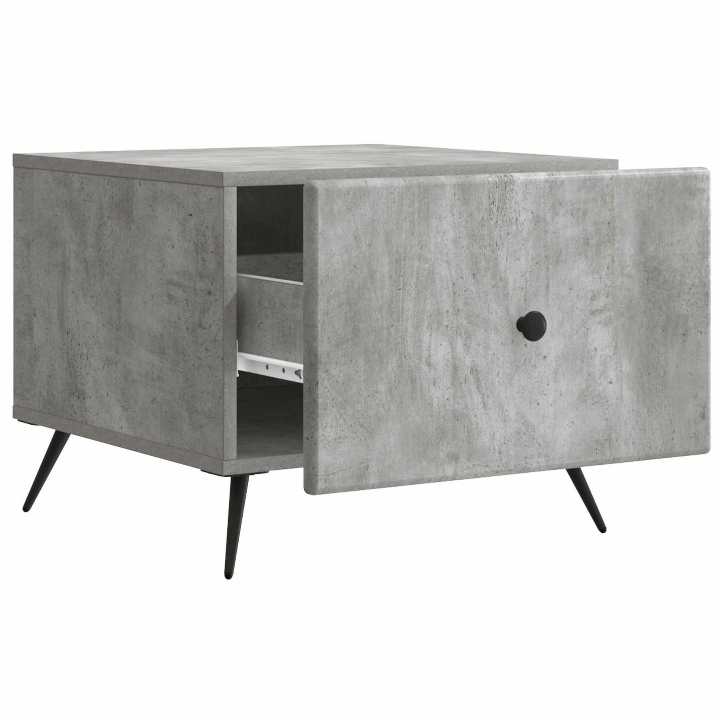 Couchtisch Betongrau 49 x 50 x 40 cm Holzwerkstoff
