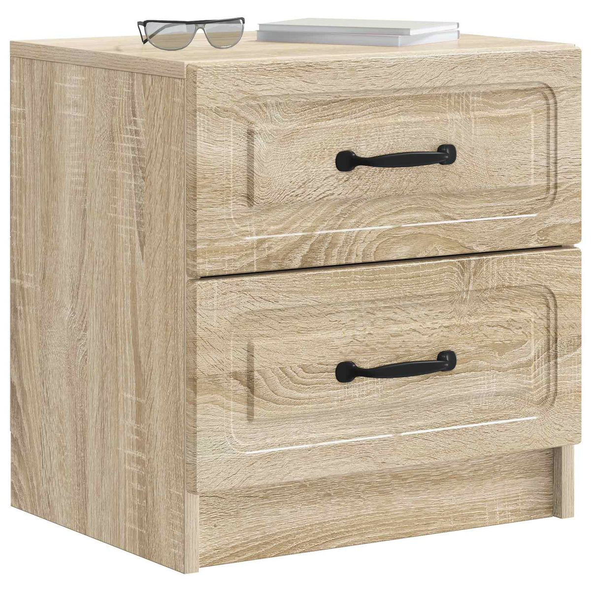 Nachttisch Sonoma-Eiche 43 x 34,5 x 44,5 cm Holzwerkstoff