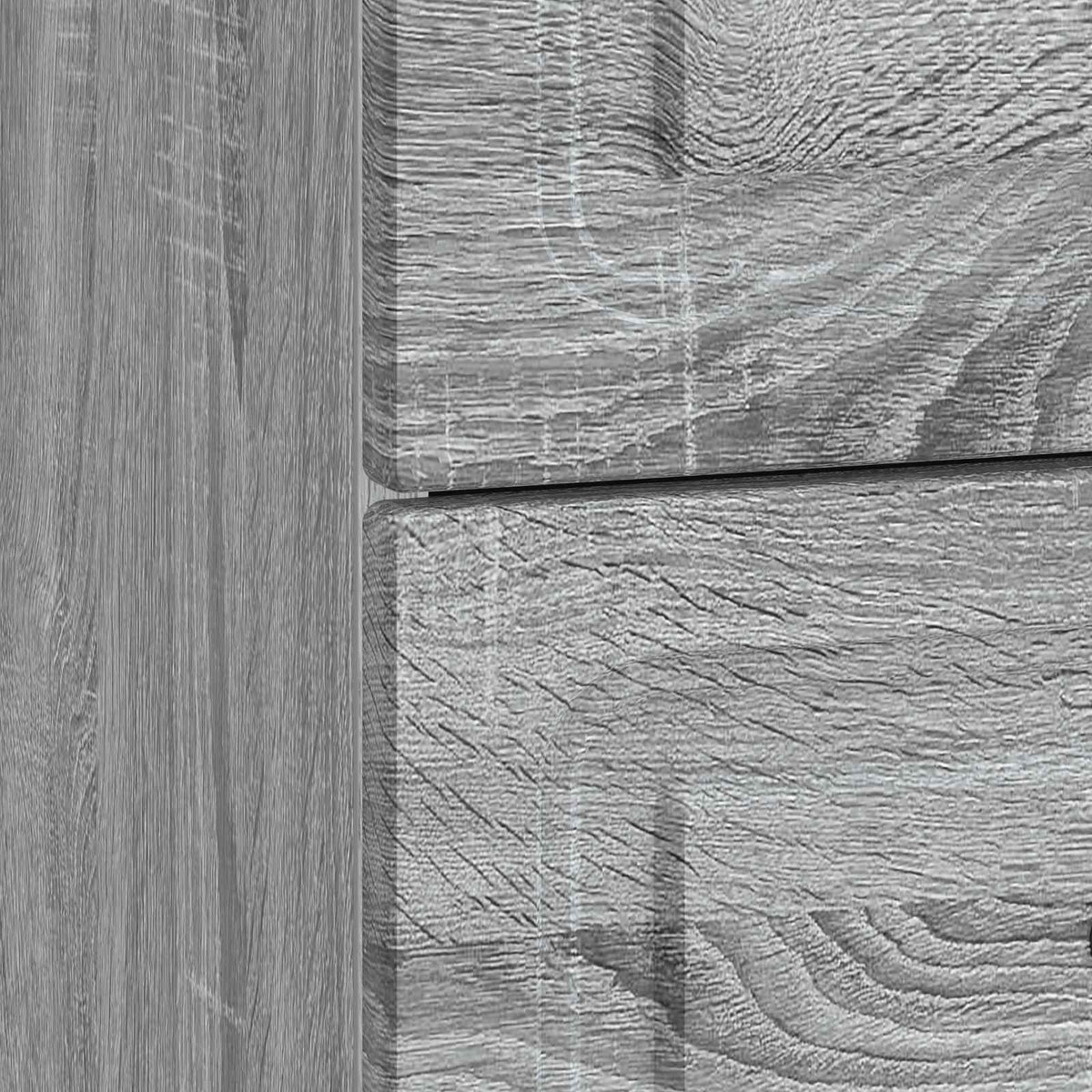 Nachttisch Sonoma-Grau 43 x 34,5 x 44,5 cm Holzwerkstoff